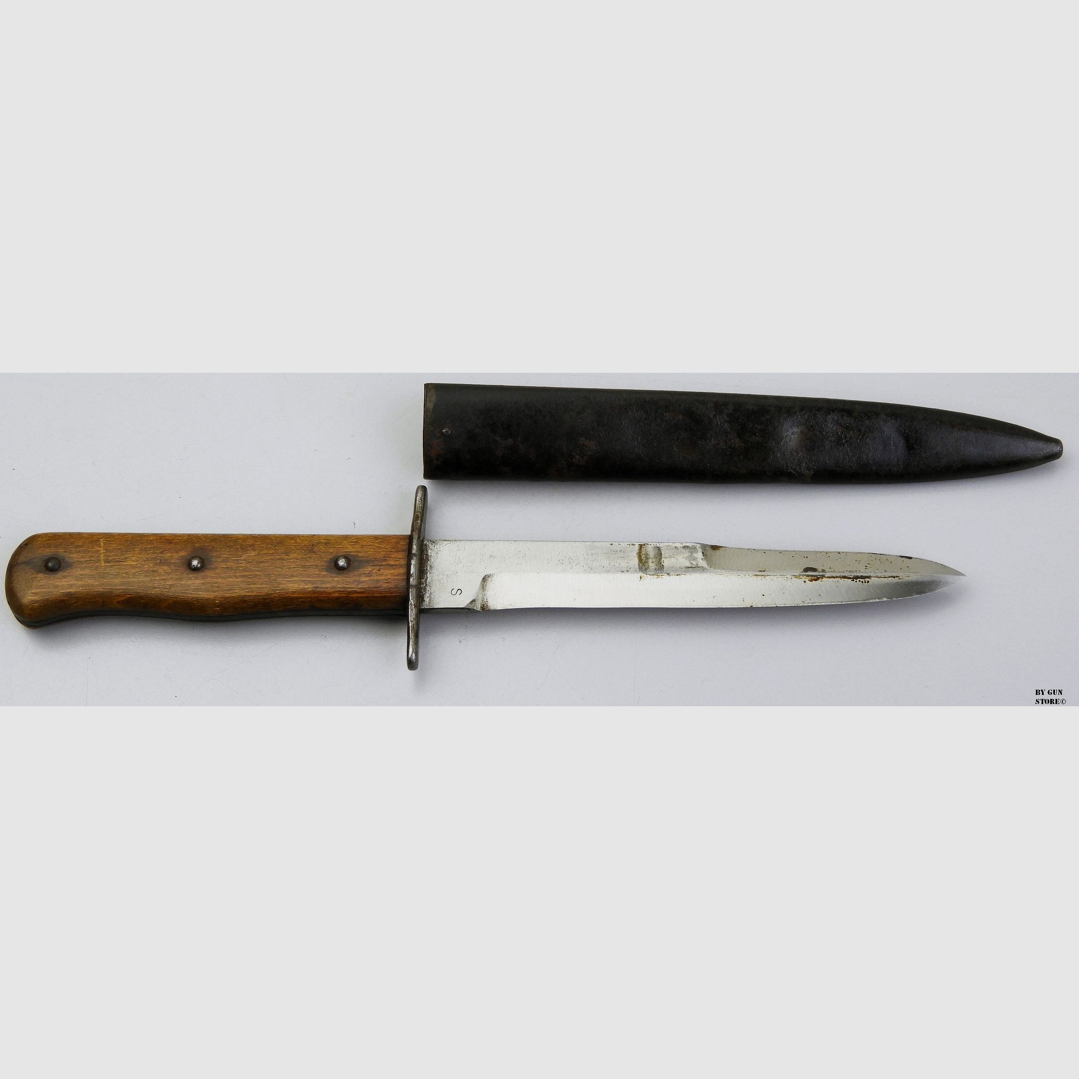 Aanvalsmes KAMPFMESSER M.42 LW Luftwaffe SS – Tweede Wereldoorlog, afbeelding 1 van 6