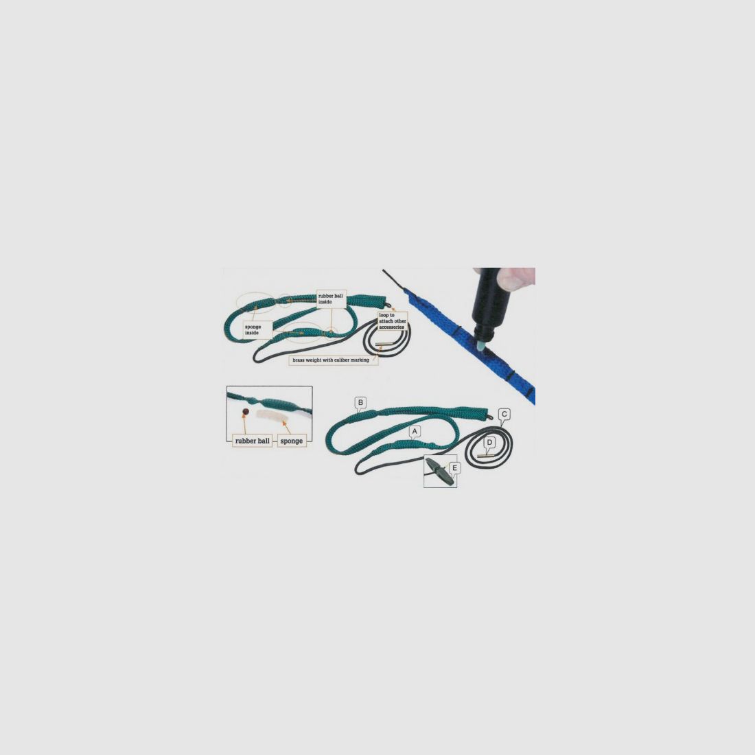 BoreBlitz 10.8-11.6mm / 44-45 barrel&chamber cleaning tool, Bild 1 von 2