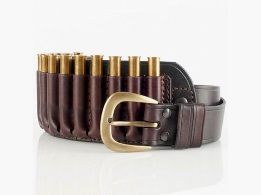 Ceinture à cartouches - cuir - 15 x balle