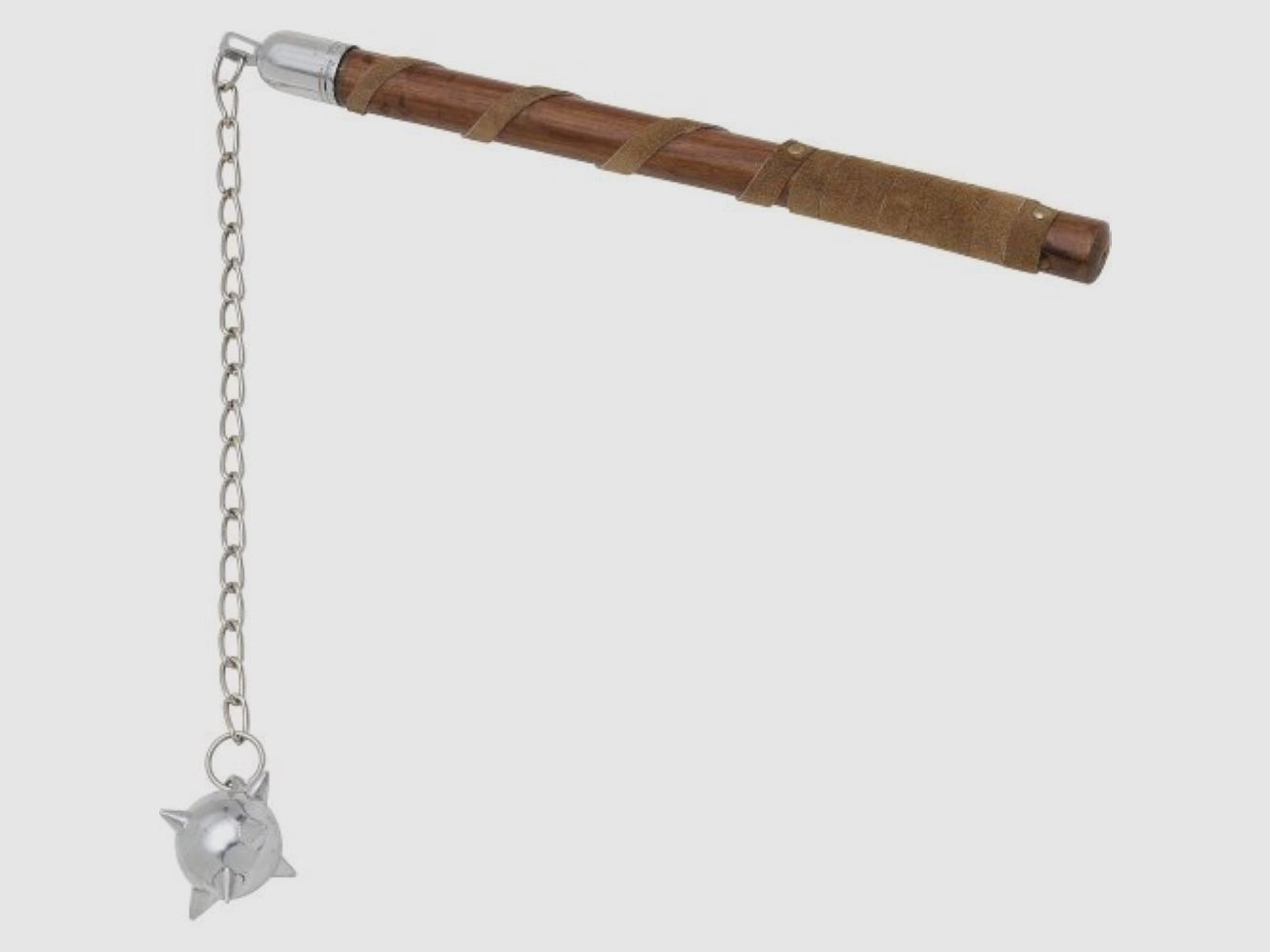 Morgenstern mit einer Kugel