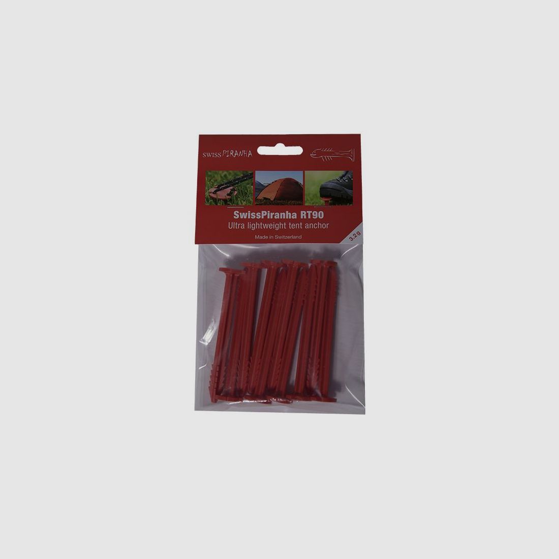 SwissPiranha Pegs RT90 (Set mit 10Stk.)