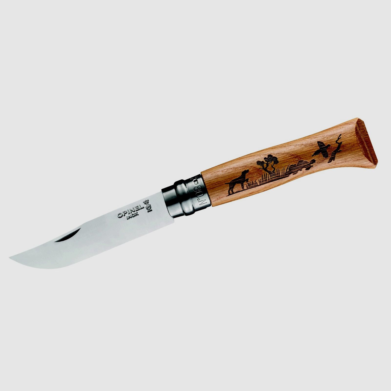 Opinel Messer Animalia Hund rostfrei