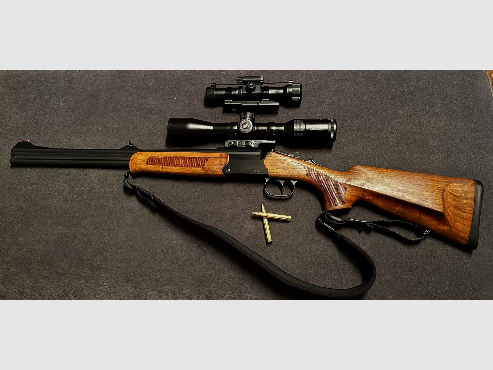 Fucile doppietta Haenel Jäger 8.11