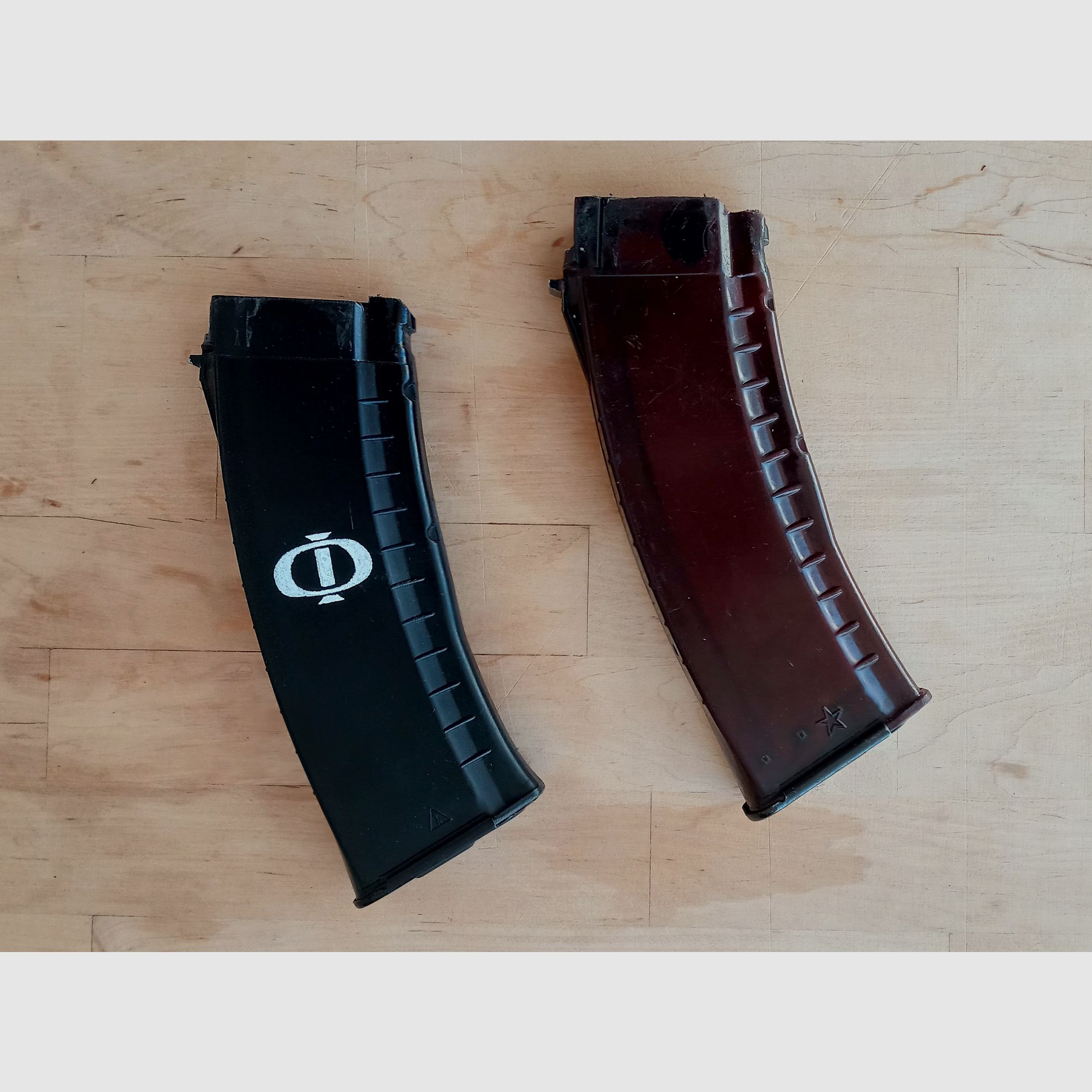 AK74 Deko Magazin (onbruikbaar/deactiveerd) voor Yunker AKS-74u van de russ-guns-de MWM Gillmann GmbH // Co2 AKSU Krinkov / Tula Plum en Izhmash AK Deko