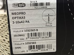 Meopta MeoPro Optika5 2-10x42 PA OVP