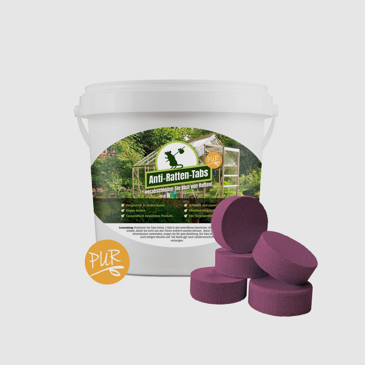 GreenCare Anti-Ratten-Tabs