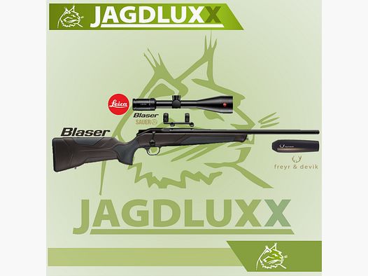 Blaser R8 Professional 2.0 black-brown with Leica Amplus 6 and freyr & devik silencer