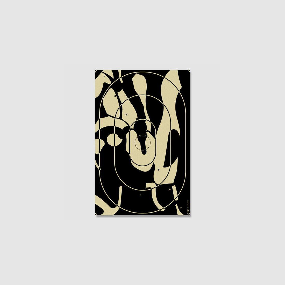 BDMP-SPIEGEL "POLICE PISTOL 1" - 10/15/25 M - 30x46 CM