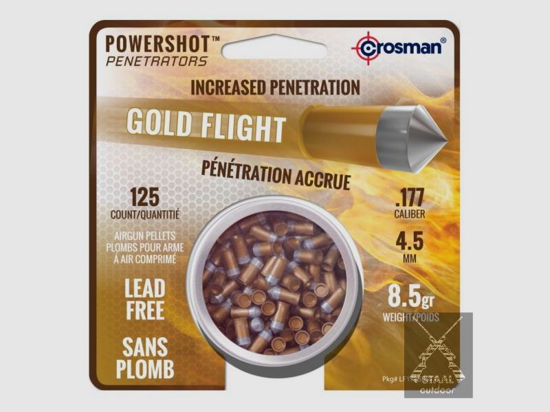 Crosman Powershot Gold Flight Penetrator 4,5mm