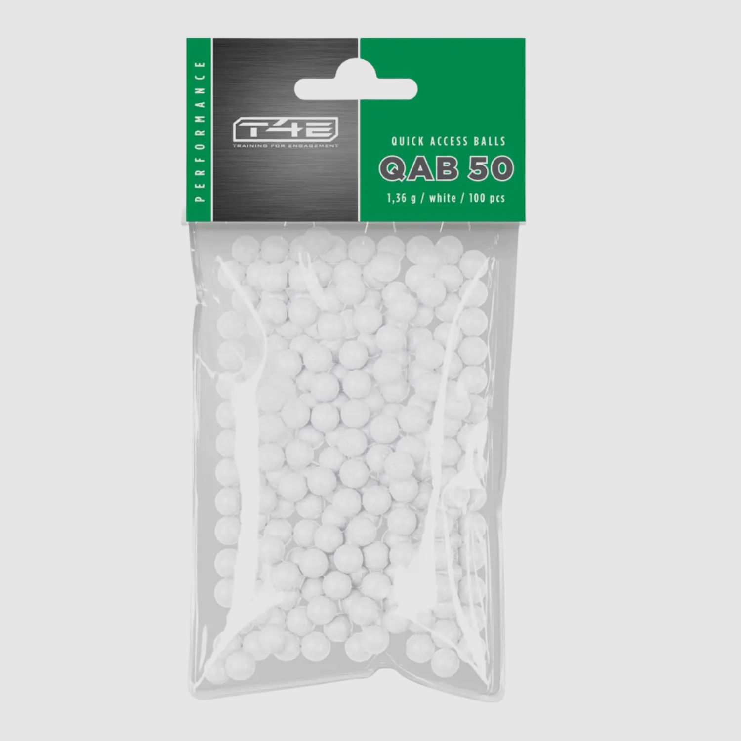 T4E QAB 50 billes en polymère 100 coups calibre .50 avec fonction de bris de verre