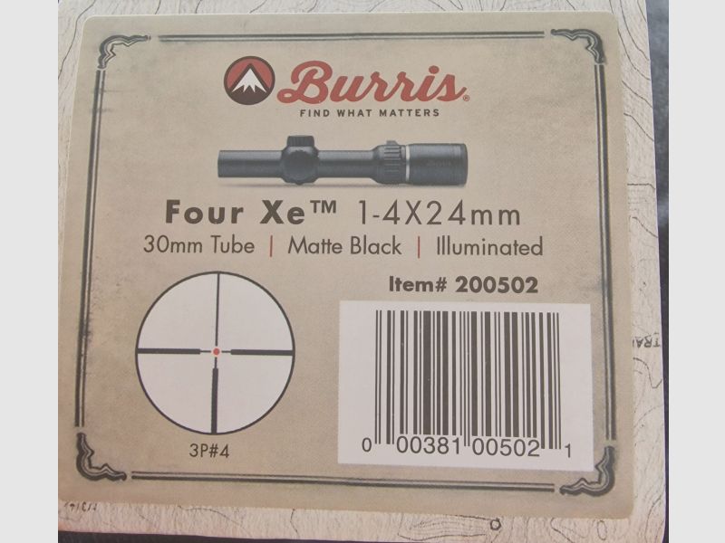 Burris Four XE 1-4×24 Neu!