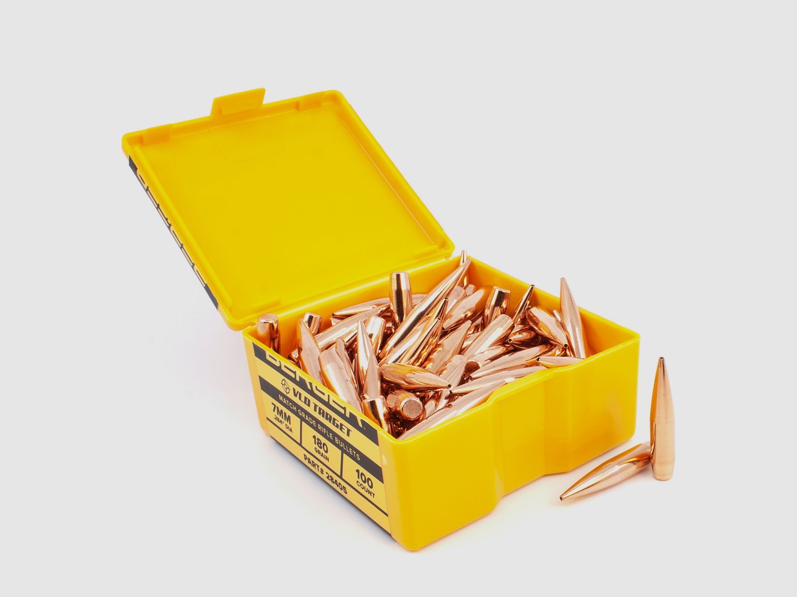 Proiettile Berger 7mm/.284 VLD Target 180GR 100 Pezzi