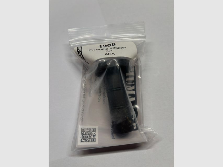 HUMA-Air FX Airguns Bottle Adapter for AEA HP / SF Series & HP Max Mk1 – NEW & OVP, image 3 of 4