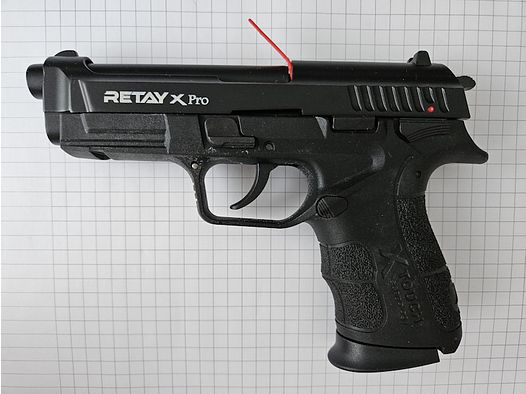Retay X-Pro Schwarz 9mm P.A.K. PTB 1041