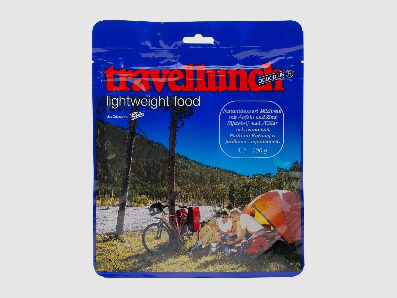 Travellunch Milchreis mit Äpfeln