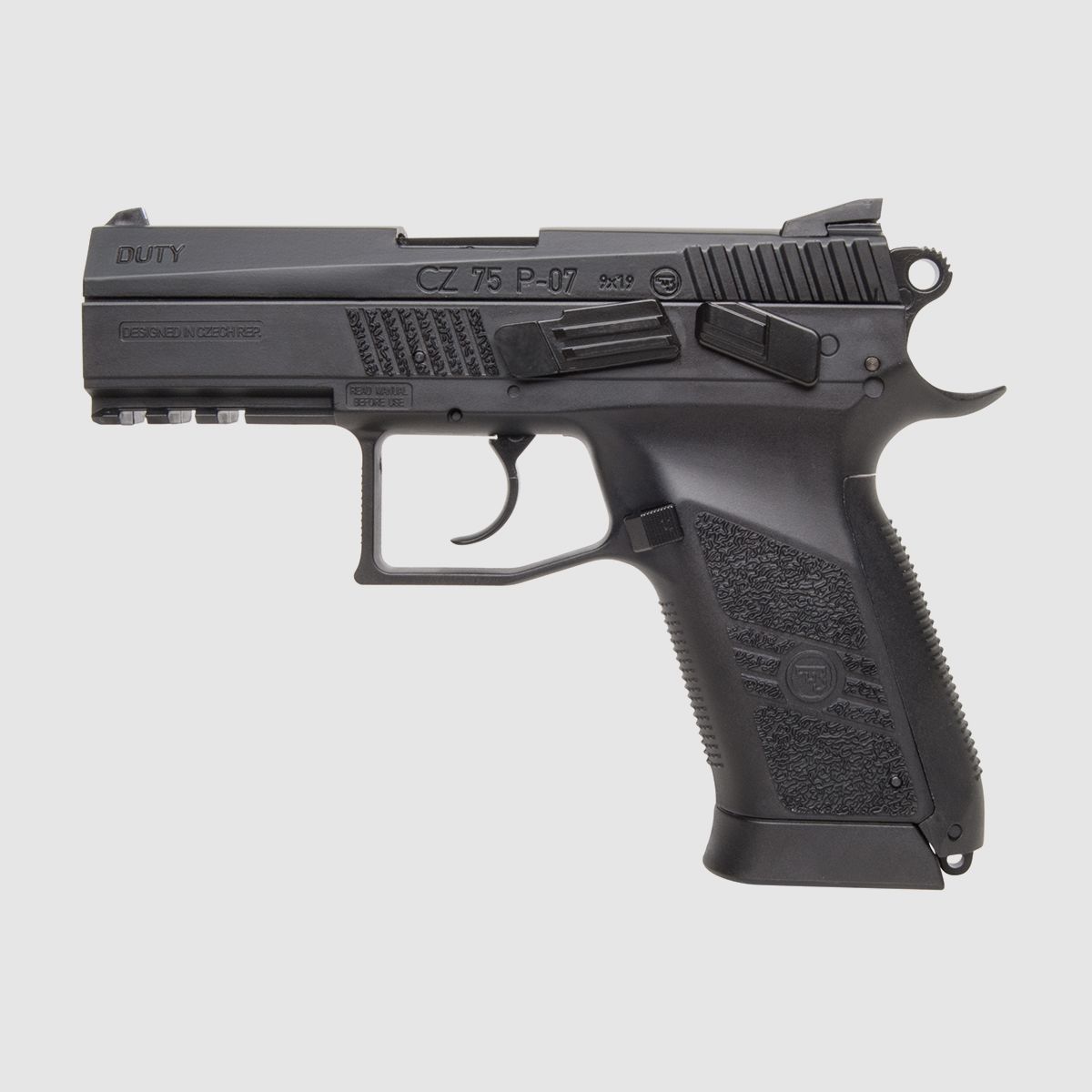 CZ 75 P-07 Duty Zwart 6mm - Airsoft Co2 BlowBack