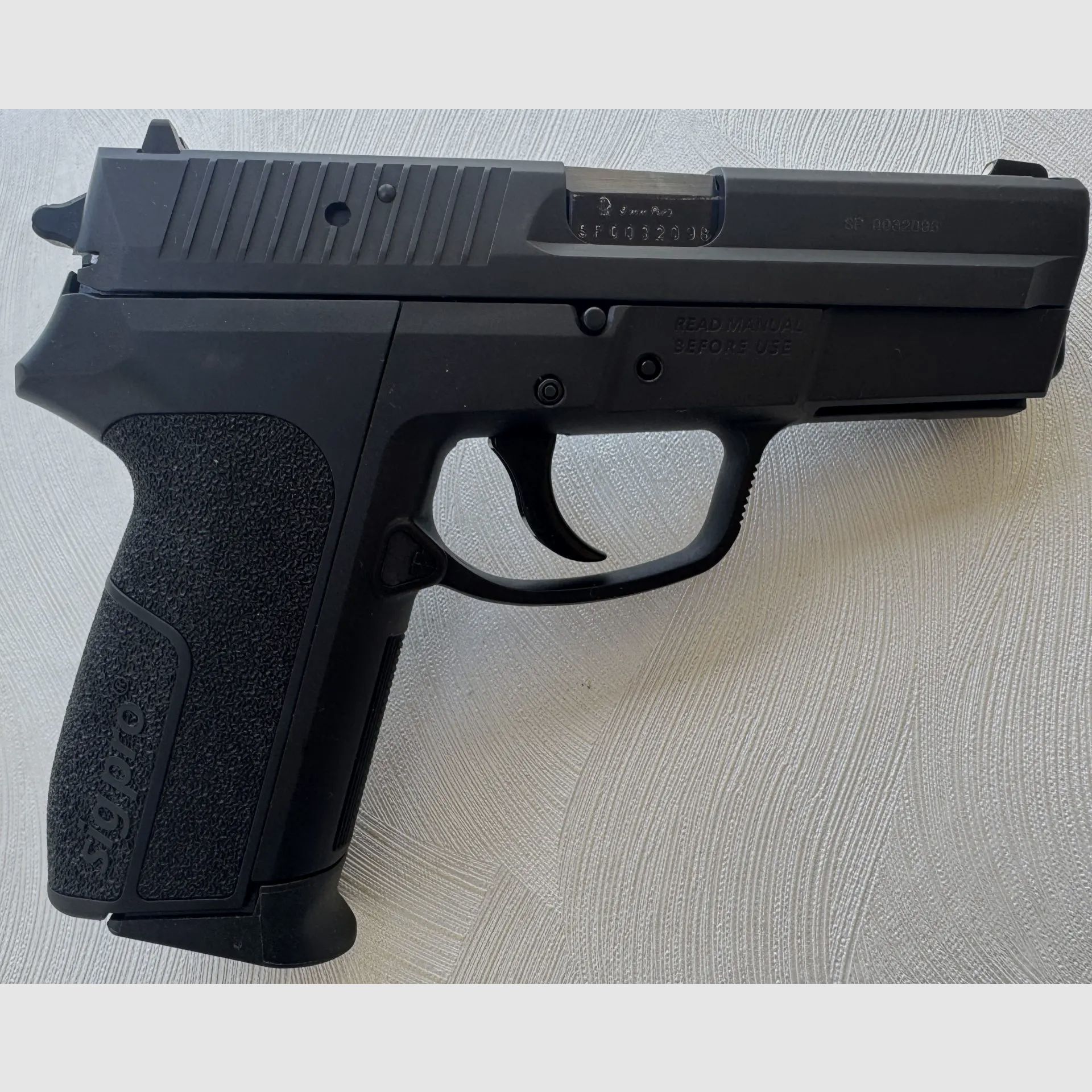 SIG SP 2009, Kaliber 9 mm Luger