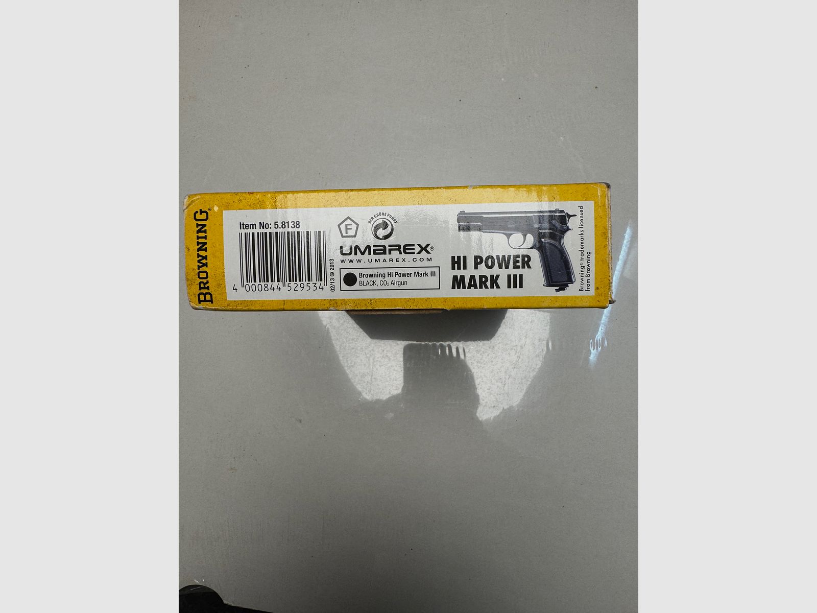 CO2 air rifle 4.5mm pistol