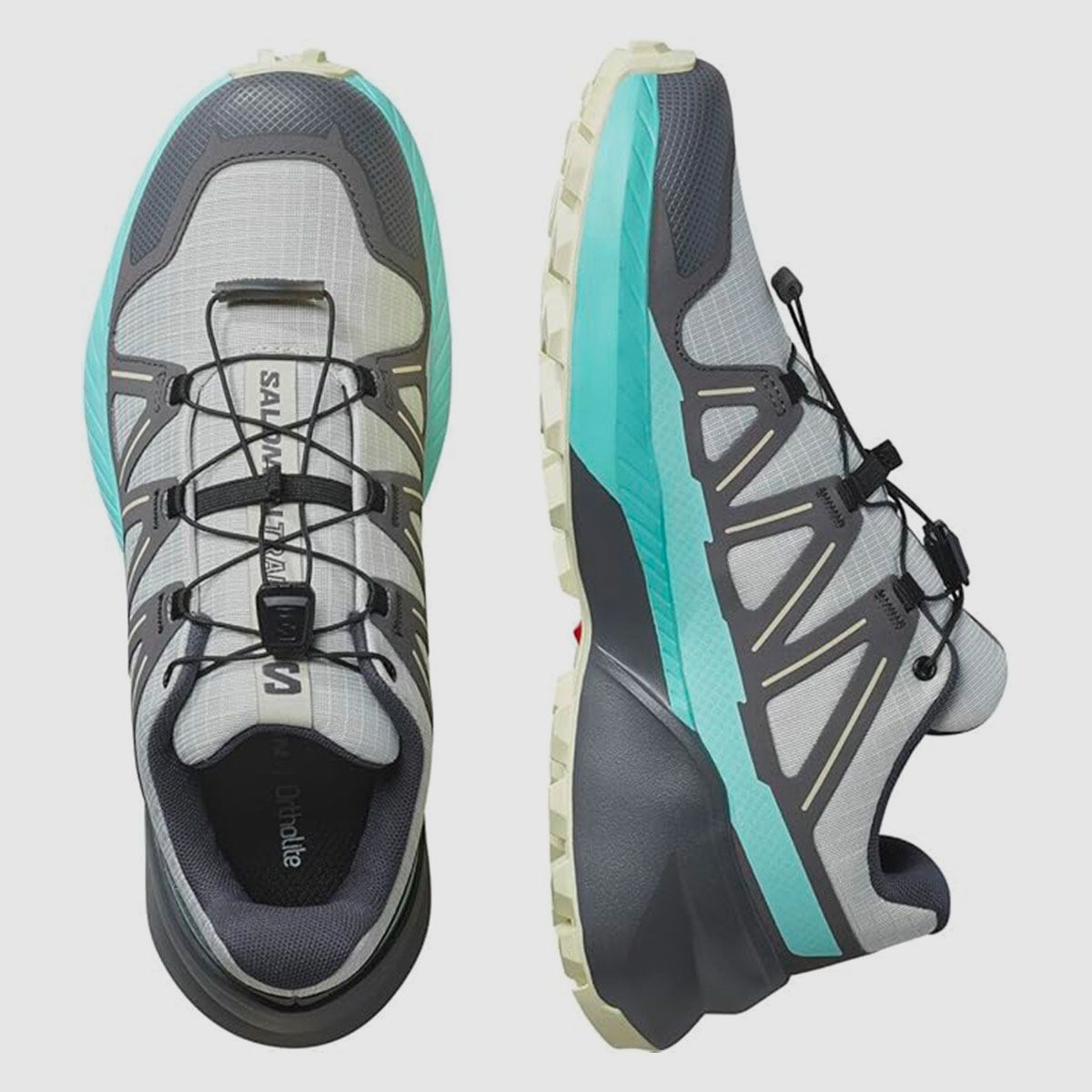 SALOMON – DAMES – SPEEDCROSS PEAK W Icicle / Castlerock / Aruba Blue, afbeelding 6 van 6