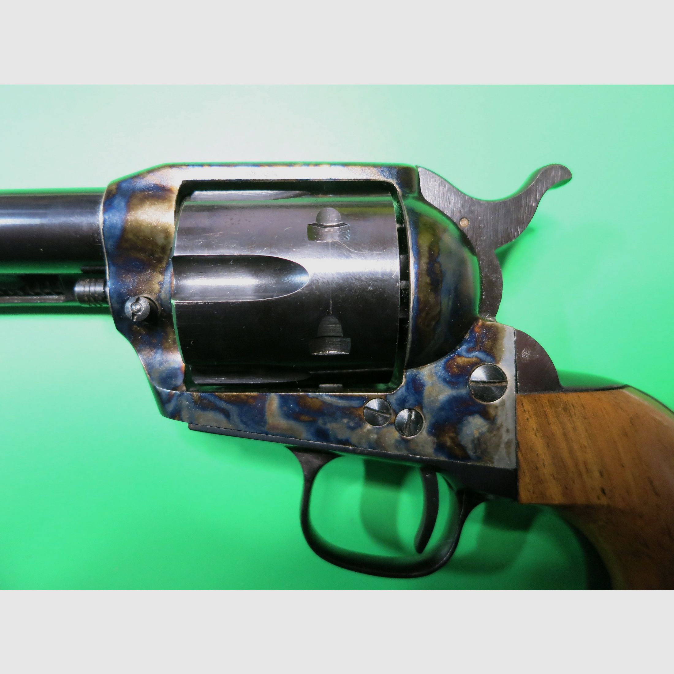 Western revolver, Armi Jäger (Dakota) Italy Frontier Buntline, caliber .45 Colt, replica: Colt M1873 #74, image 9 of 11