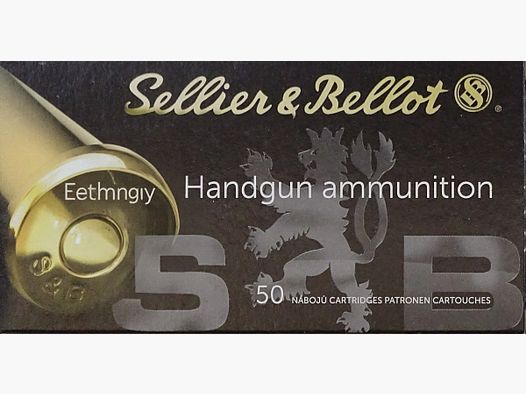 Sellier&Bellot .40S&W FMJ 165grs - 50 Schuss