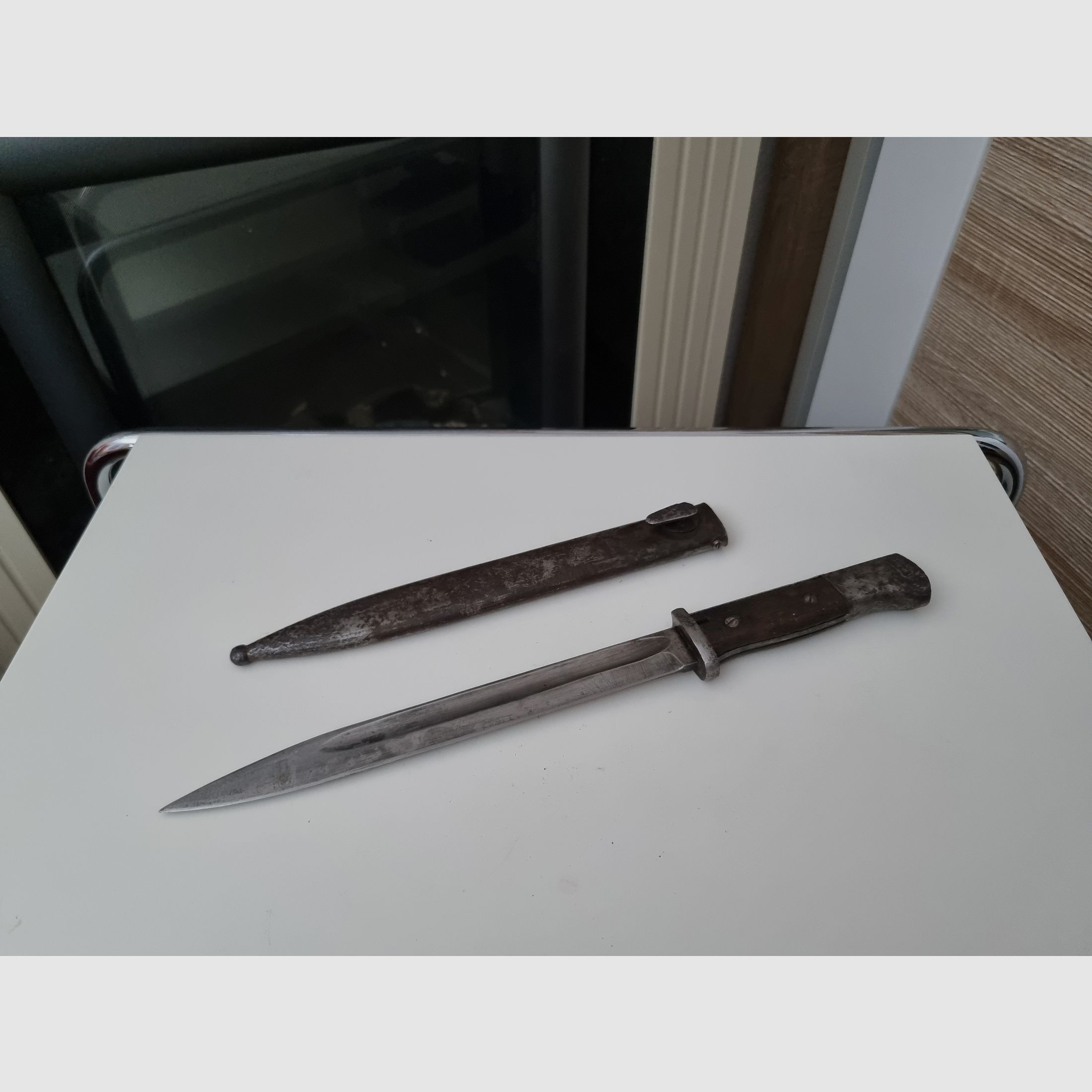 3x Bajonett, Dolch, Messer