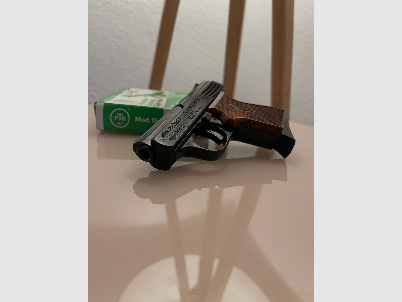 Blank gun SM Röhner Mod. 15 8mm original packaging