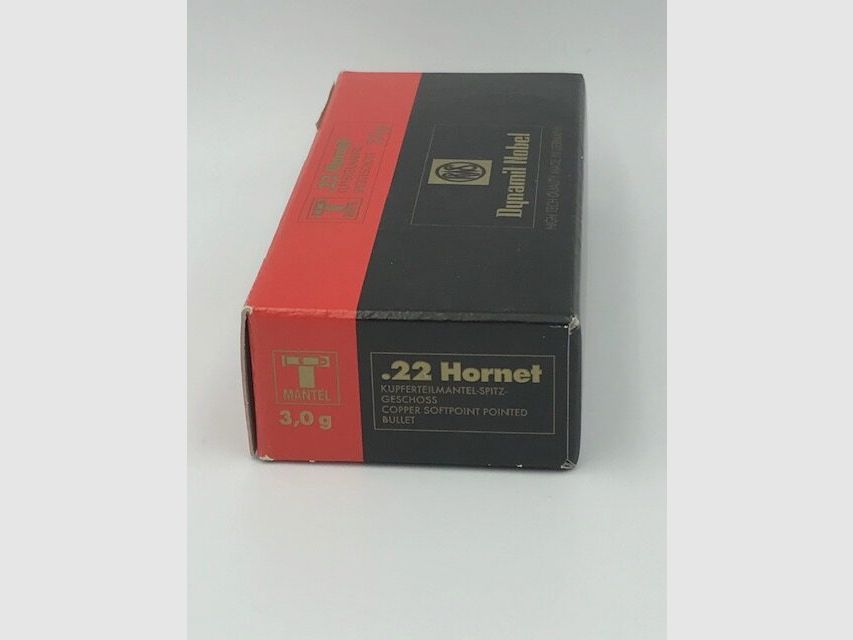 RWS .22 Hornet soft point kogel