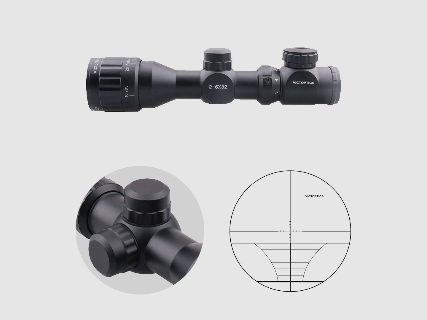 Victoptics OPSL09 A3 2-6×32