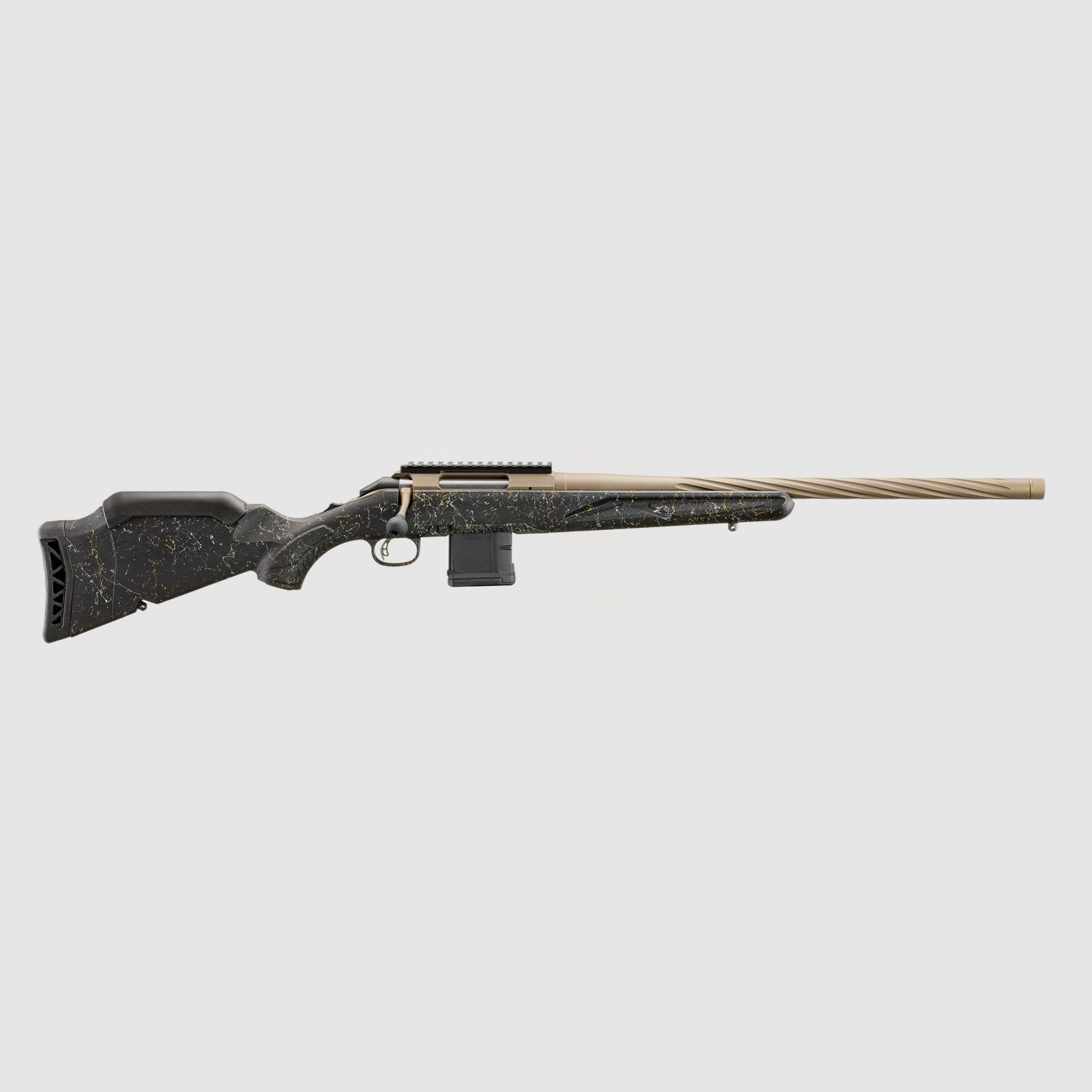 RUGER AMERICAN RIFLE GENERATION II PRAIRIE .223 REM 20"/51CM CZARNY 1/2"-28