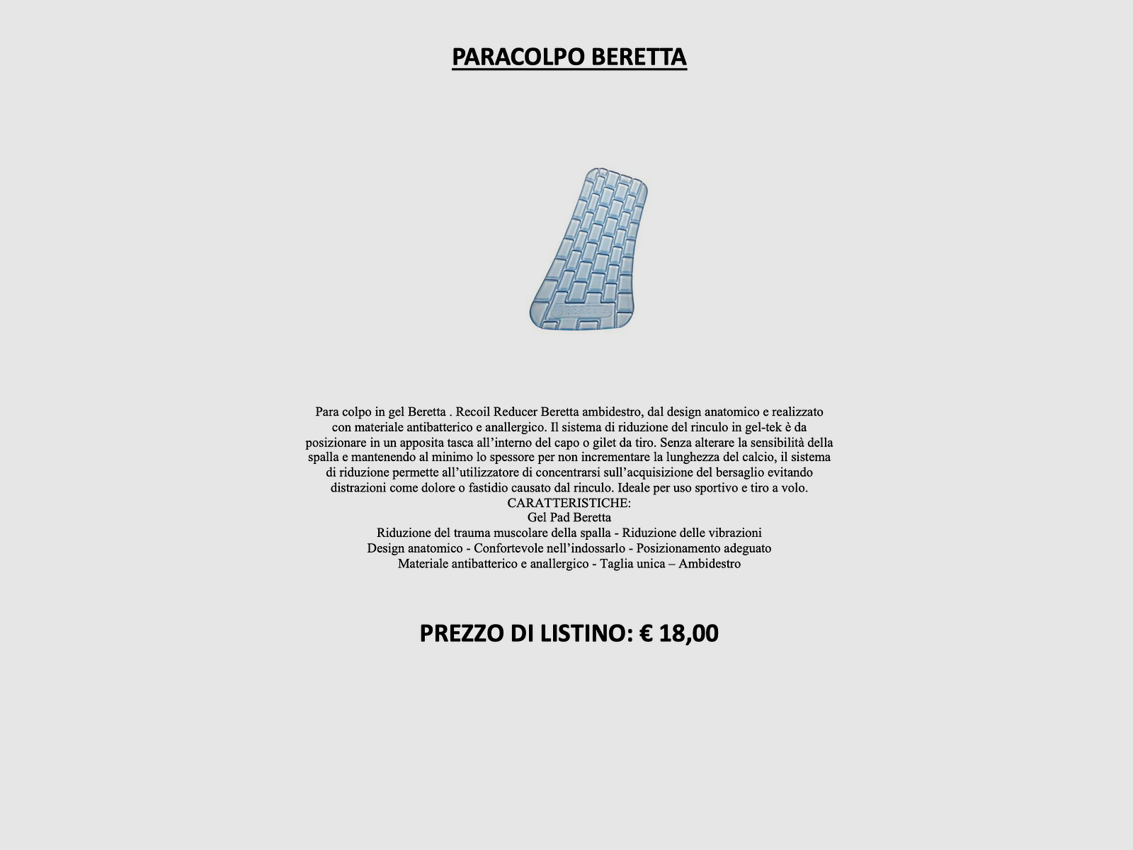 Beretta – Terugslagdemper, afbeelding 2 van 2