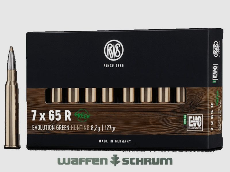 RWS Evo Green 8,2g - 127gr 7x65R