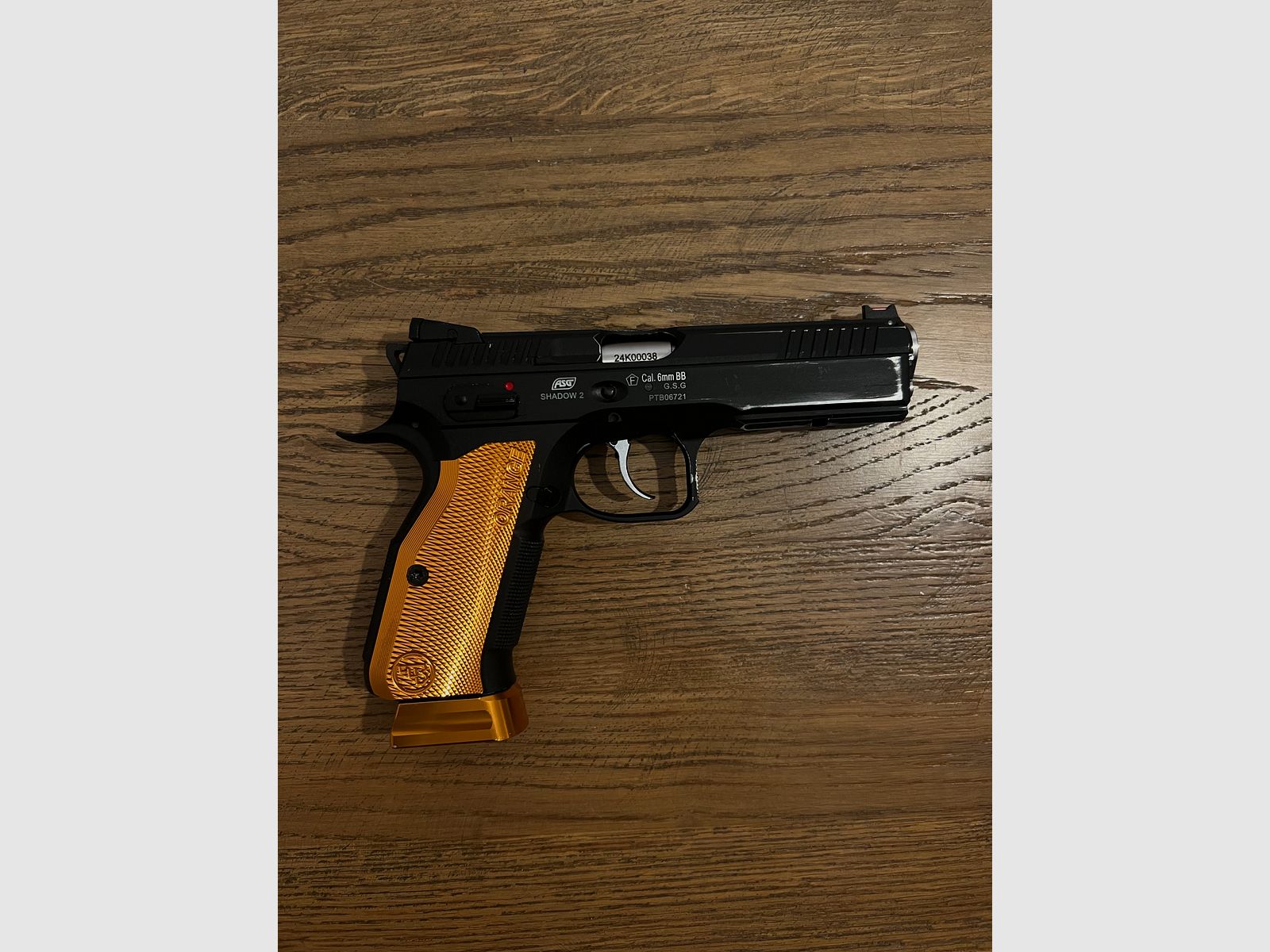 ASG CZ Shadow 2 Orange Komplettset | IPSC / Action Air | 6 magazynków + holster Alpha
