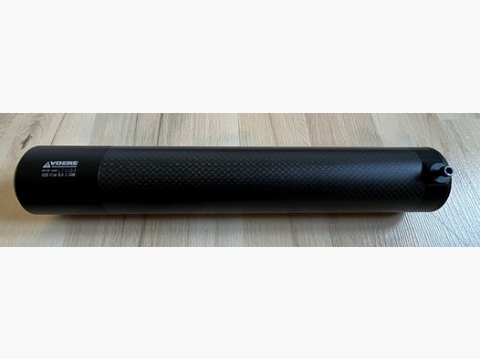 Voere SPORT end-barrel silencer for match muzzle brake (3 chambers)