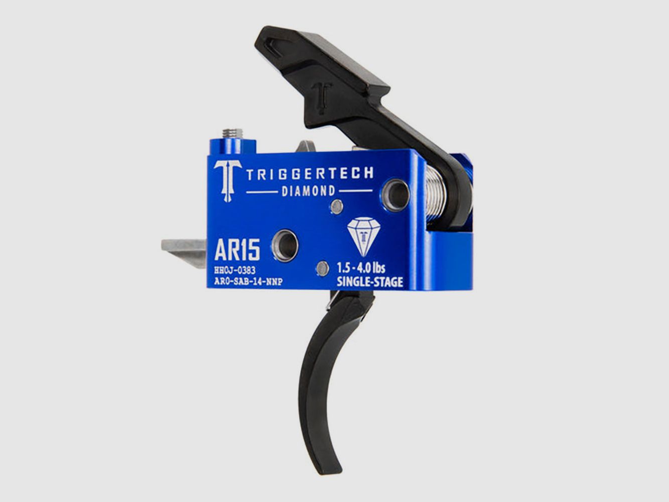 AR15 – Single-Stage Diamond Black Pro Curved, imagen 2 de 5
