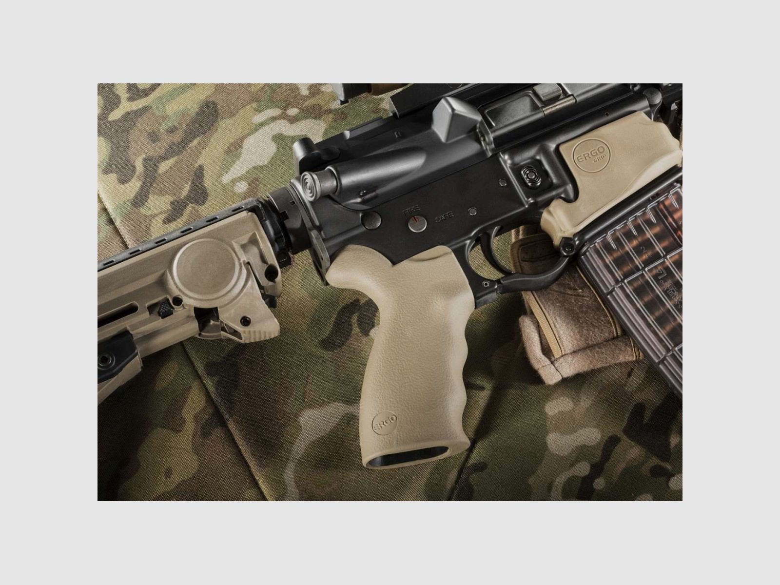 ERGO Grips – AR Suregrip 2 Grip – Olive Drab – 4010-OD, image 3 of 3