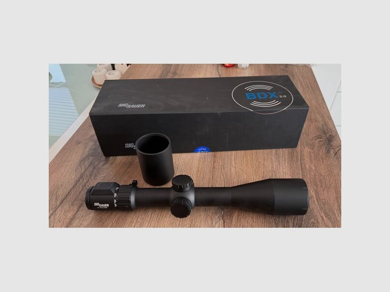 SIG SAUER 5-30x56 Zielfernrohr Sierra6 BDX - Automatischer Holdover Ballistik, Bluetooth