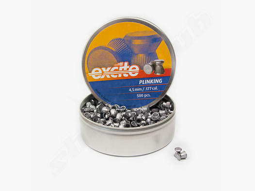 H&N Excite Plinking Diabolos 4,5mm/ 0,48g/rigato /500 pz