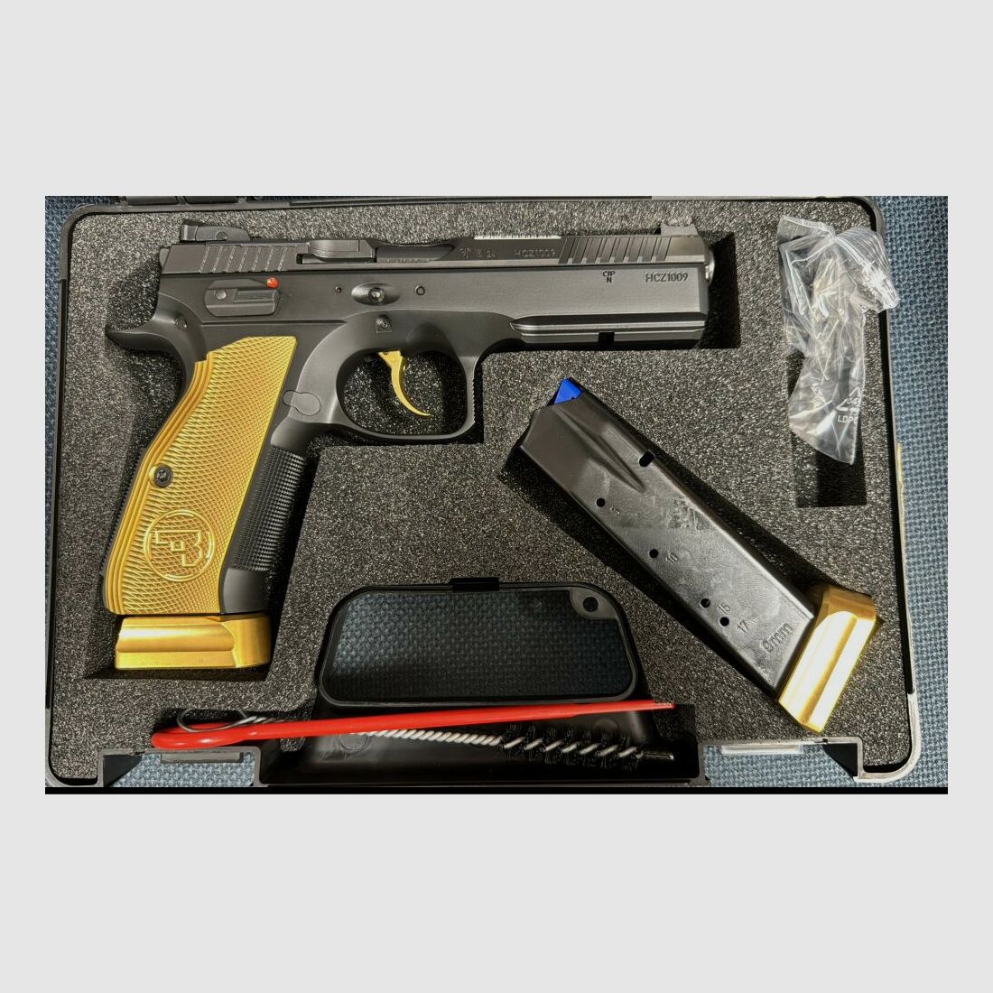 CZ SP-01 Shadow II OR Golddigger 9mmLuger
