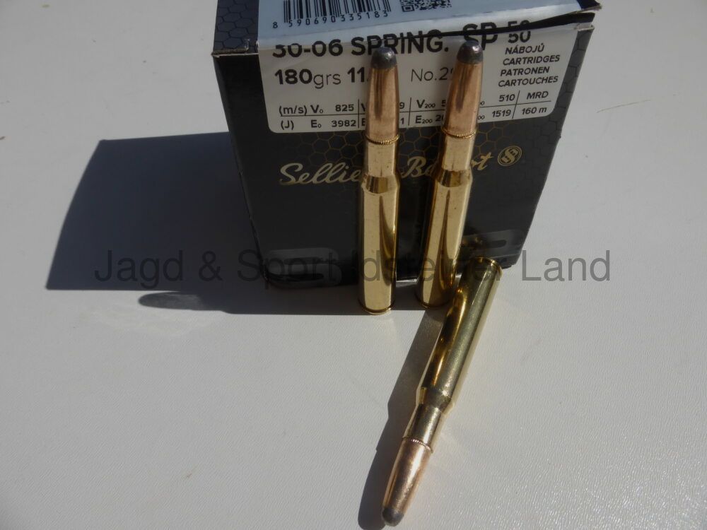 Sellier & Bellot - for hunting & shooting range - SP (partial jacket), 180grs