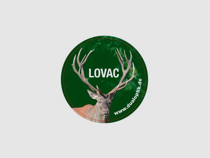 Dualoptik deer sticker