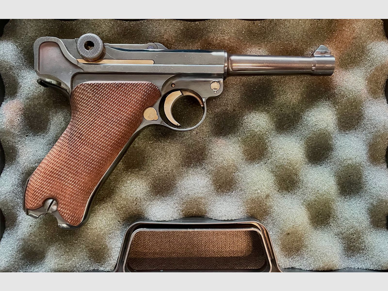 Mauser Parabellum - Luger 9mm, P-08 - Nummerngleich!