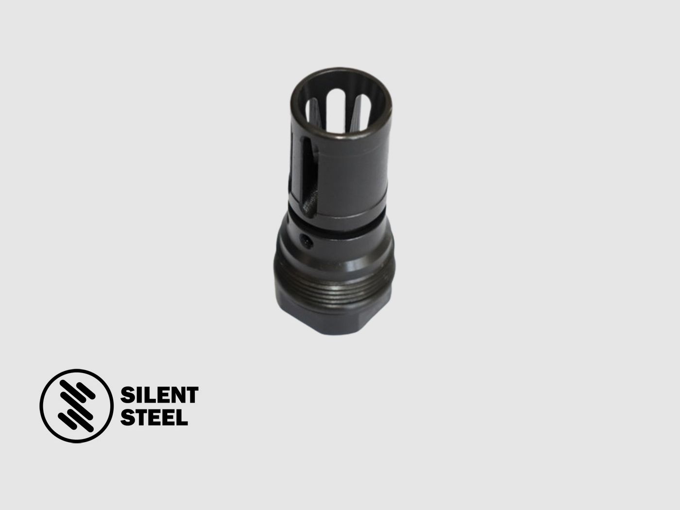 SILENT STEEL Regulowany A2 QD Tłumik Flare 5/8-24 UNEF, zdjęcie 2 z 3