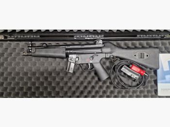 Heckler & Koch SLK SP5, cal. 9 mm Luger, con soporte para el hombro