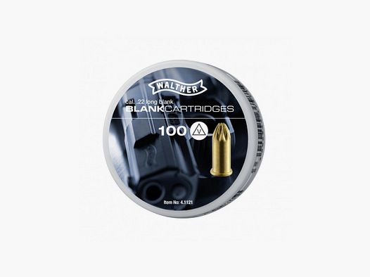 Knalpatronen Kal.22 WALTHER X100