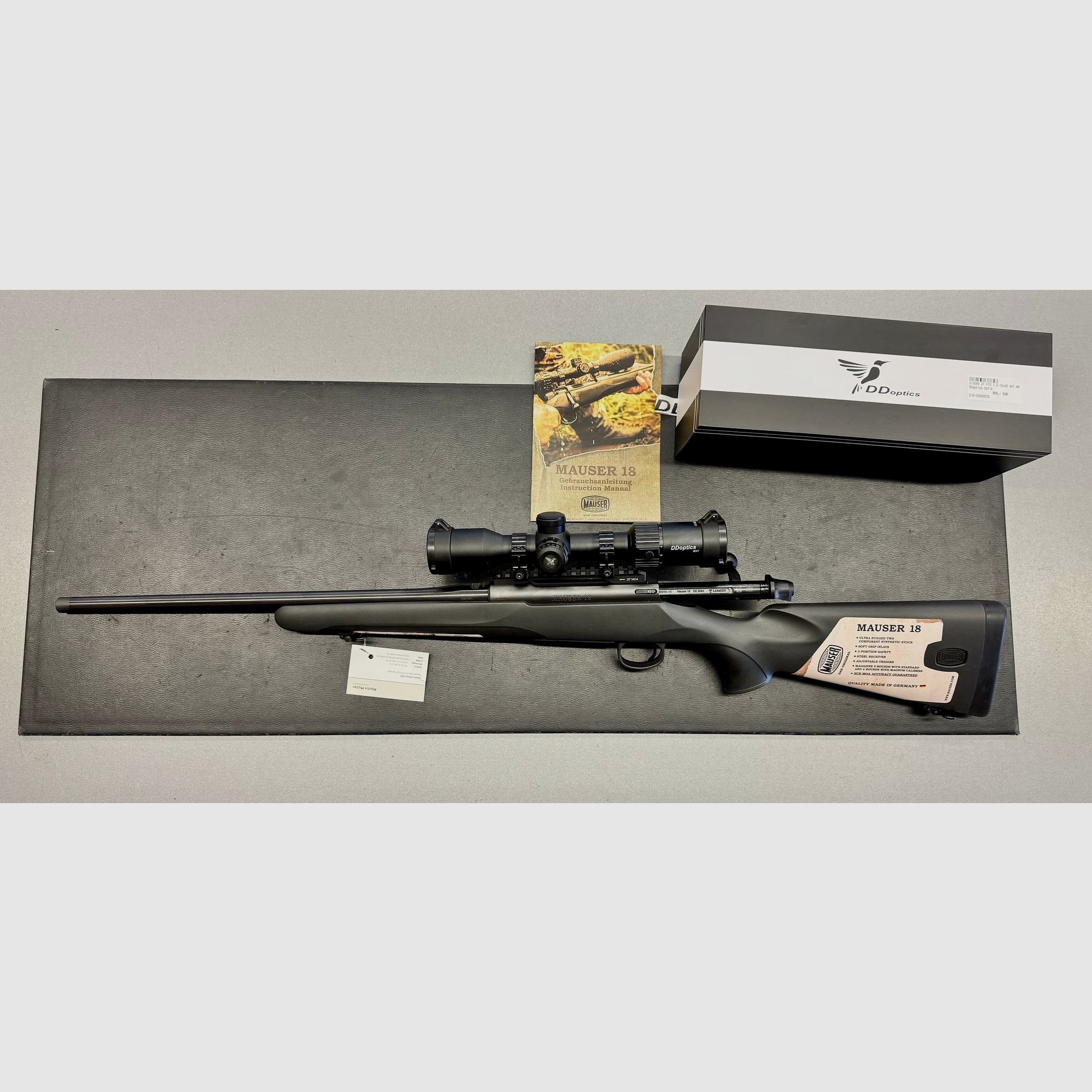 Mauser M18 / DDoptics Set Kaliber .308
