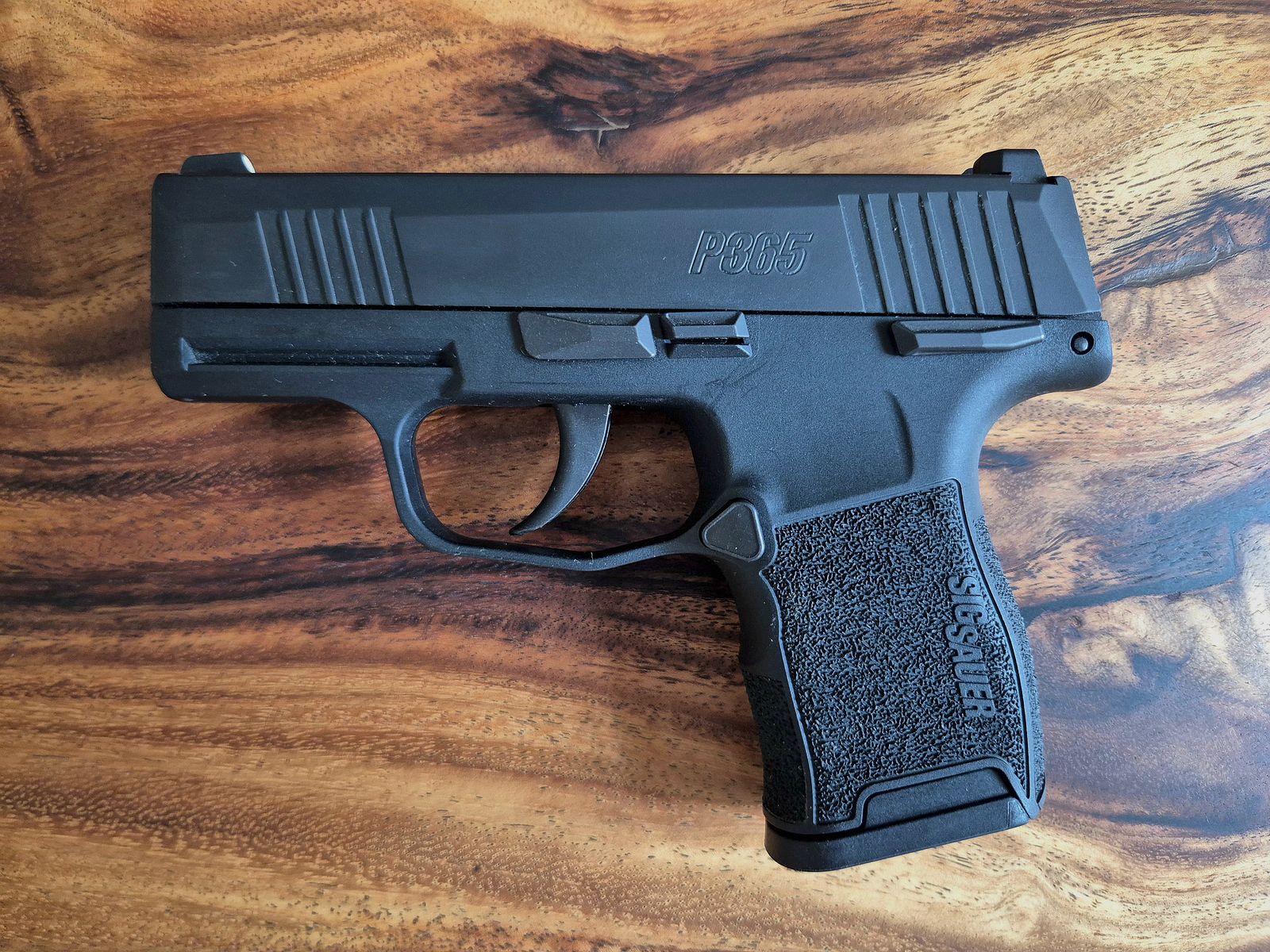 Sig Sauer P365 MS 9mm Luger inkl. POLE.CRAFT-Holster – Neuwertiger Zustand