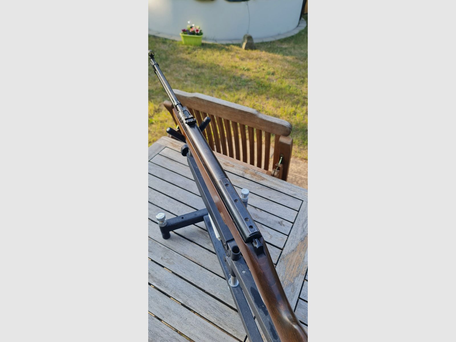 Luftgewehr Unterhebelspanner - Haenel 580 - sehr selten