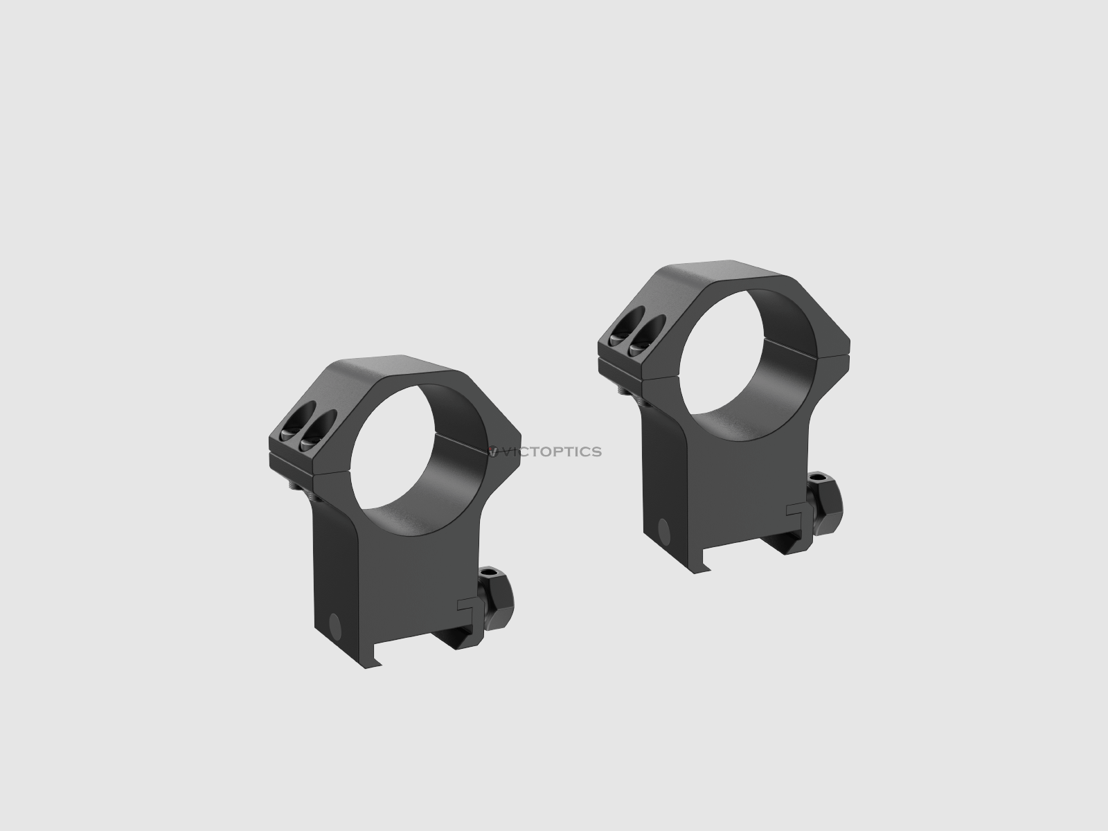 VictOptics 30mm Zielfernrohr Weaver Ringe Hochprofil, Bild 1 von 4