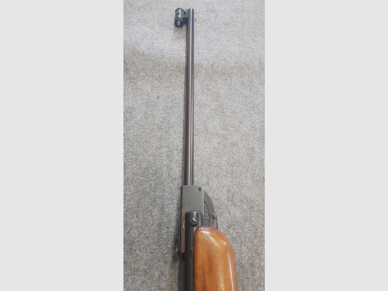 Sehr altes Weihrauch HW55 T  mit Tiroler Walnussschaft Knicker Luftgewehr  ohne F-Zeichen aus den 60iger Jahren cal. 4,5mm Diabolo